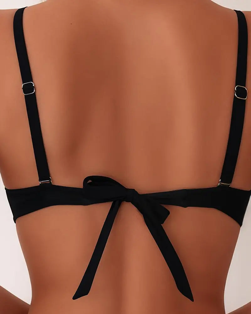Moda Lusitana - Bikini avec Détails Tressés