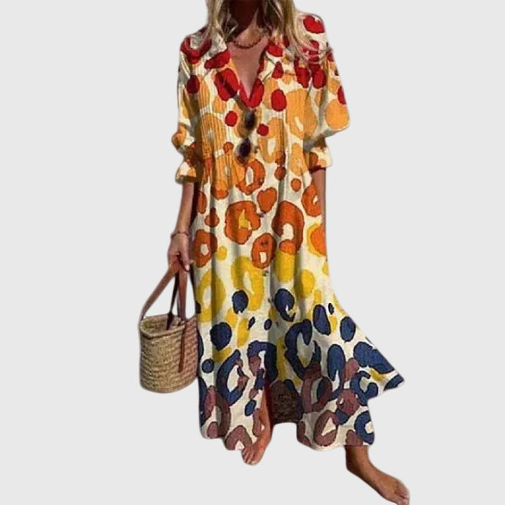 Zaria | Élégante Robe Bohème Longue