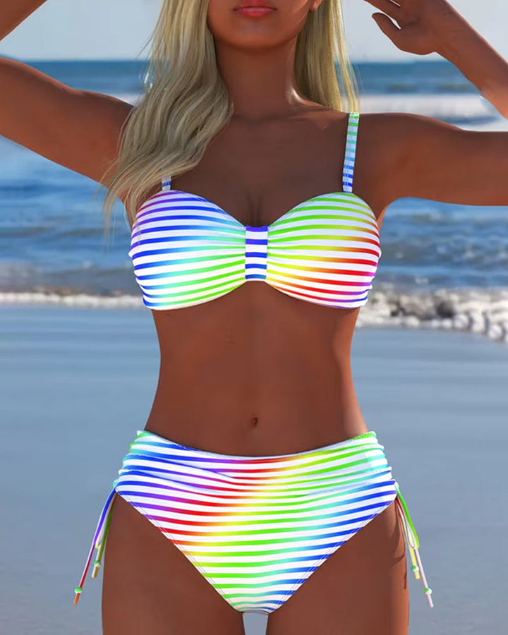 Moda Lusitana - Rayé Bikini d'Été