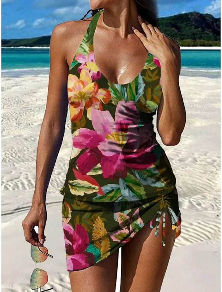 Moda Lusitana - Graphical Tankini Set