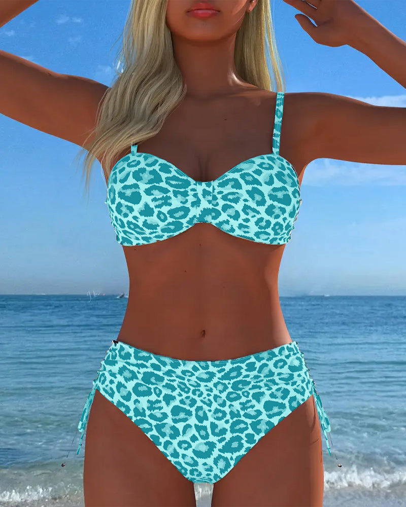 Moda Lusitana - Maillot de Bain Léopard Style Vacances