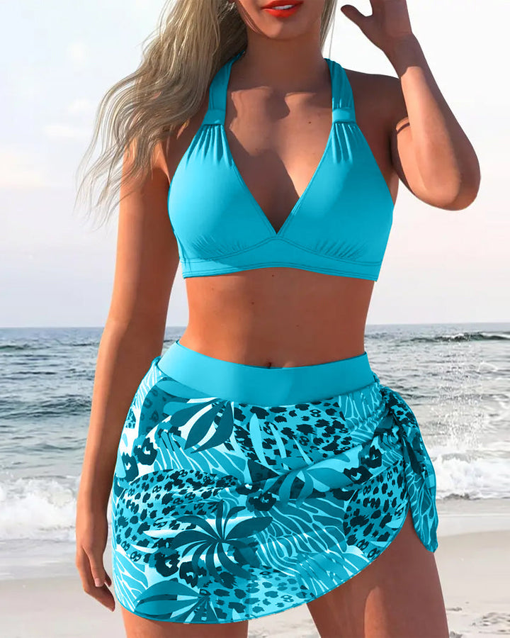 Moda Lusitana - Bikini avec Jupe à Motifs