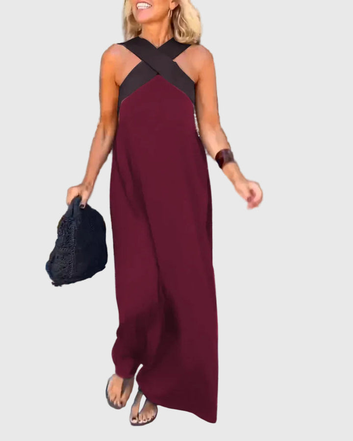 Elena | Robe Maxi Élégante et Romantique