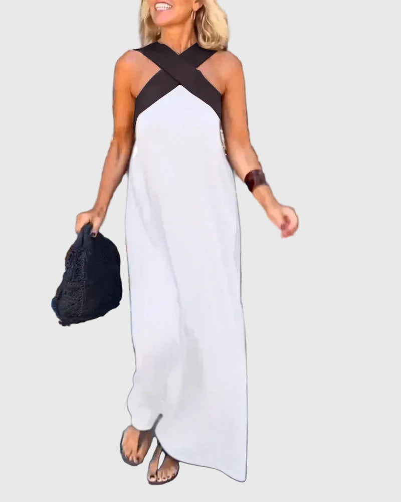 Elena | Robe Maxi Élégante et Romantique