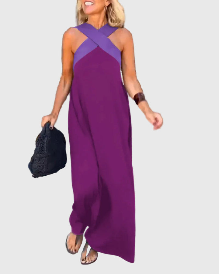 Elena | Robe Maxi Élégante et Romantique