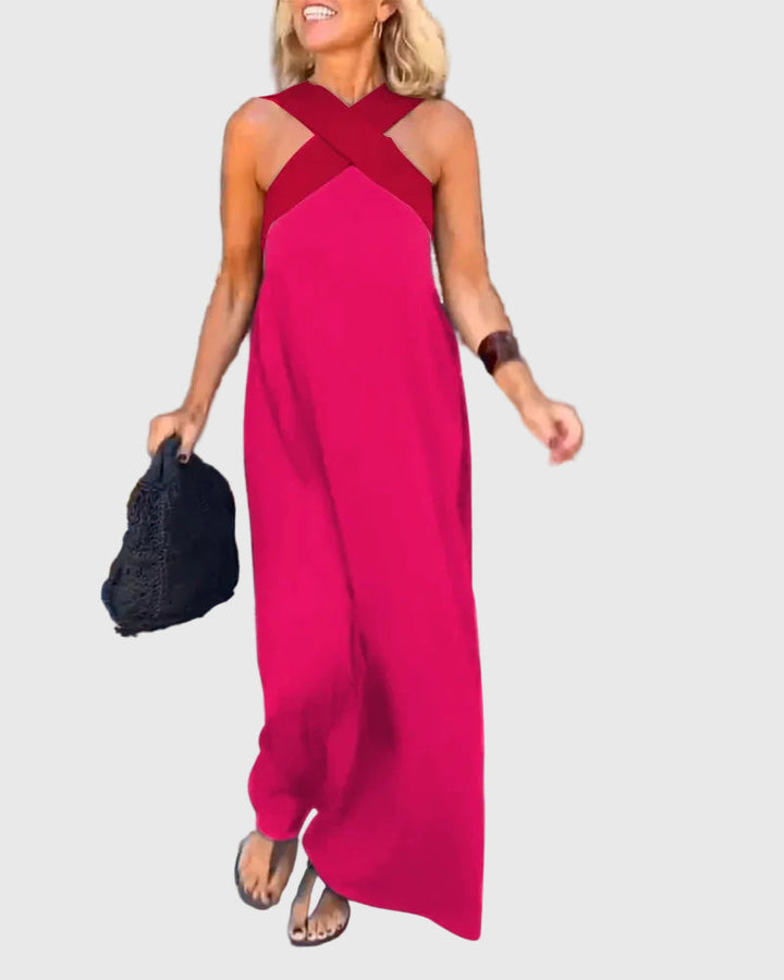 Elena | Robe Maxi Élégante et Romantique