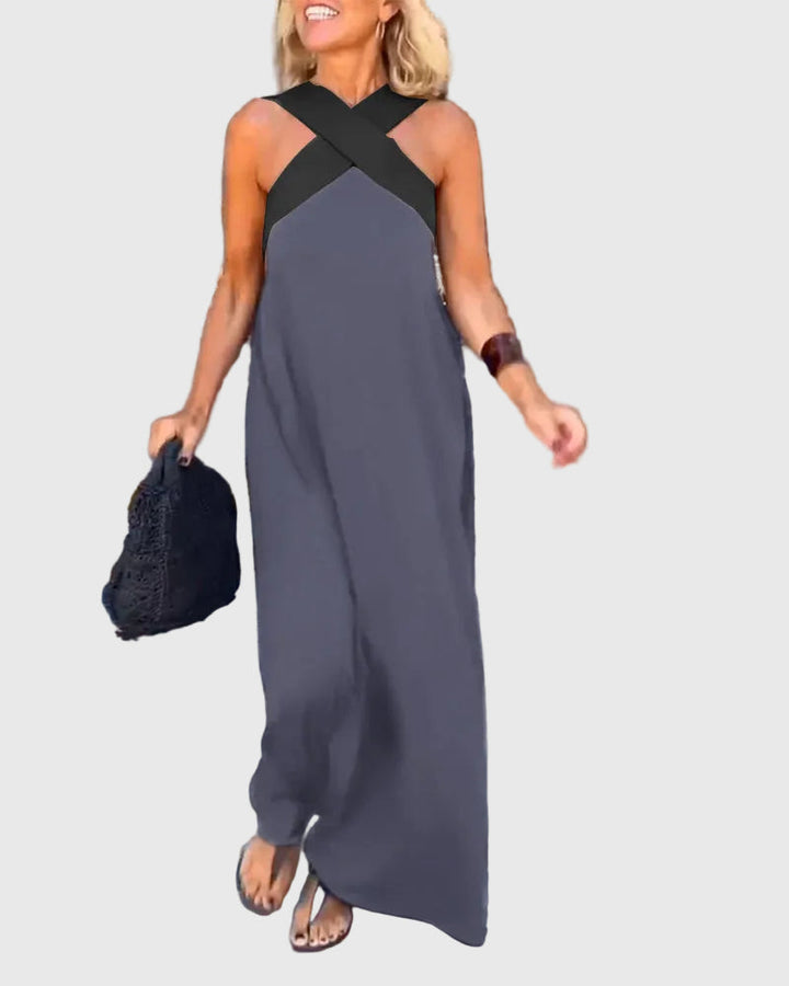 Elena | Robe Maxi Élégante et Romantique