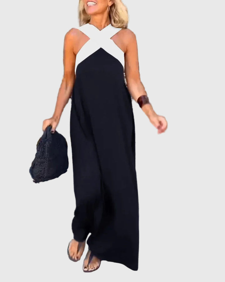 Elena | Robe Maxi Élégante et Romantique