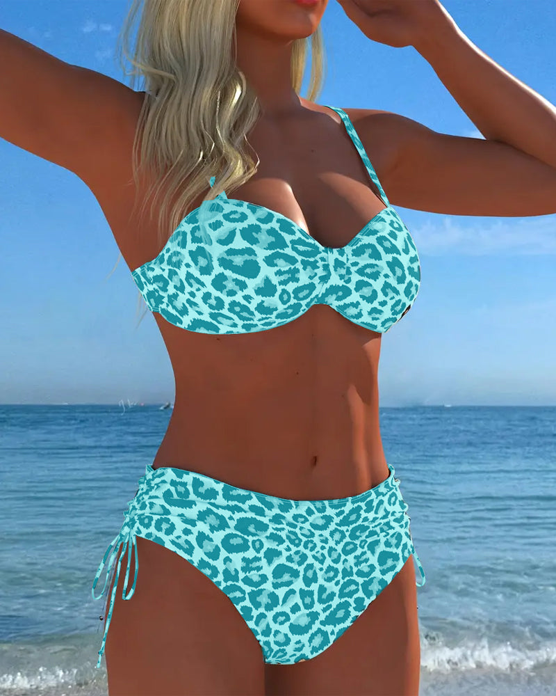 Moda Lusitana - Maillot de Bain Léopard Style Vacances
