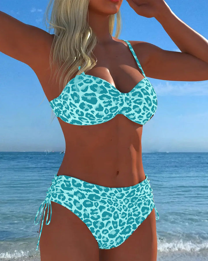 Moda Lusitana - Maillot de Bain Léopard Style Vacances