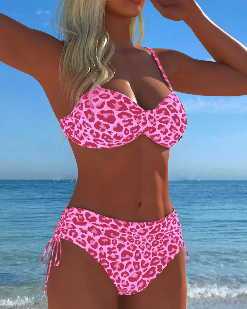 Moda Lusitana - Maillot de Bain Léopard Style Vacances