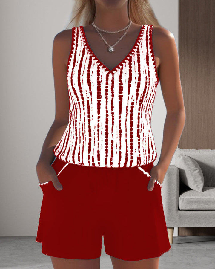 Moda Lusitana - Ensemble de Tankini au Look Décontracté