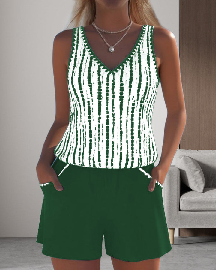 Moda Lusitana - Ensemble de Tankini au Look Décontracté