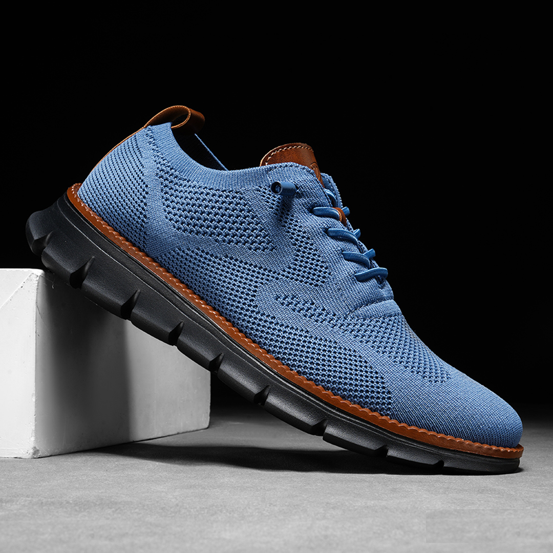 Chaussures Ultra-Confort Respirantes : Bleu-Noir