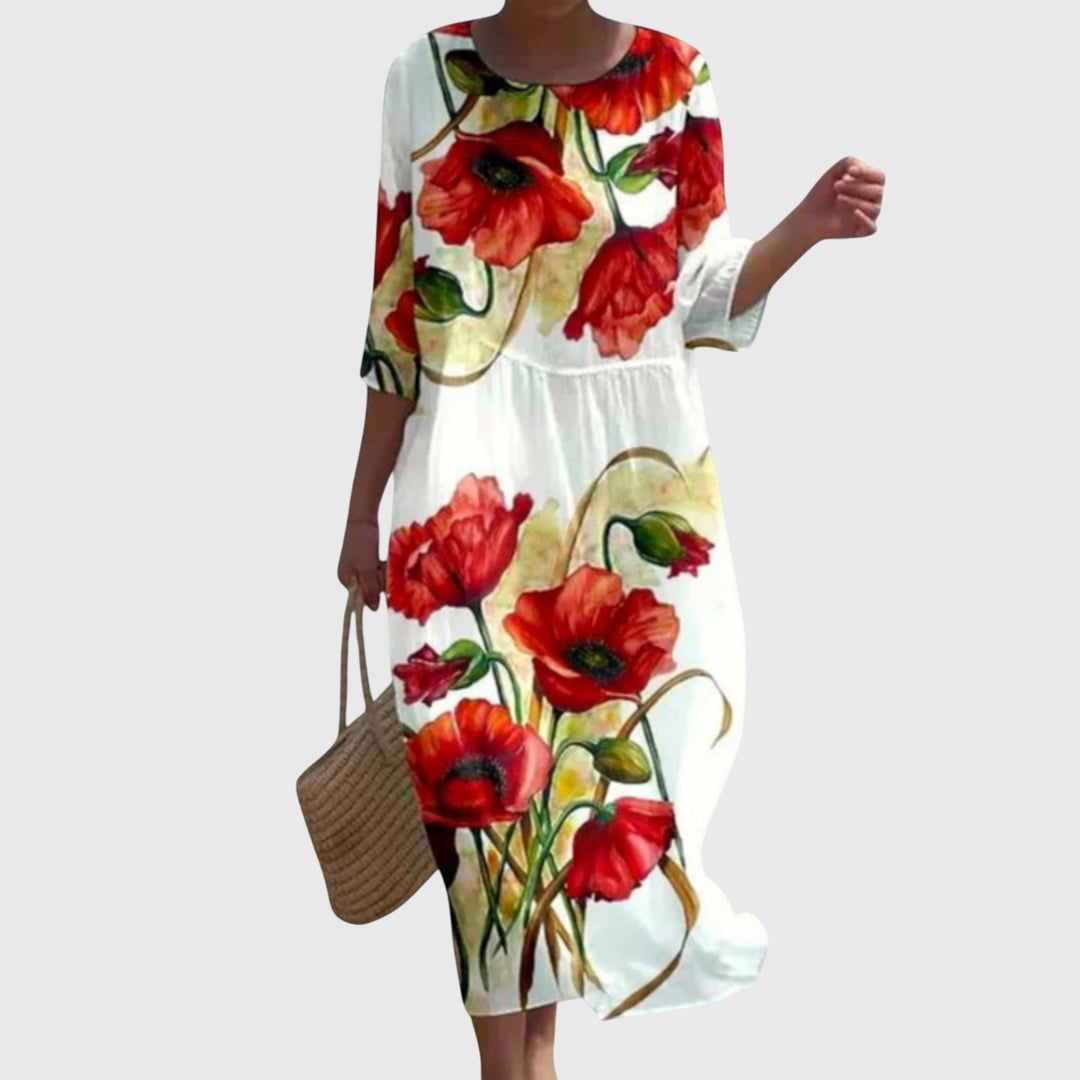 Hayley™ | Long Floral Robe
