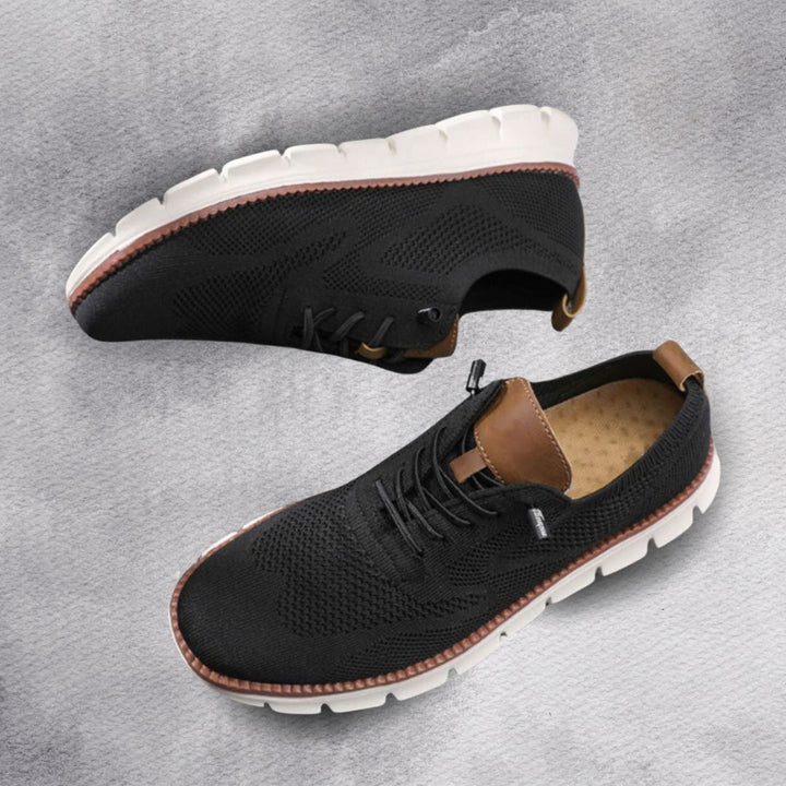 Chaussures Ultra-Confort Respirantes : Noir-Blanc