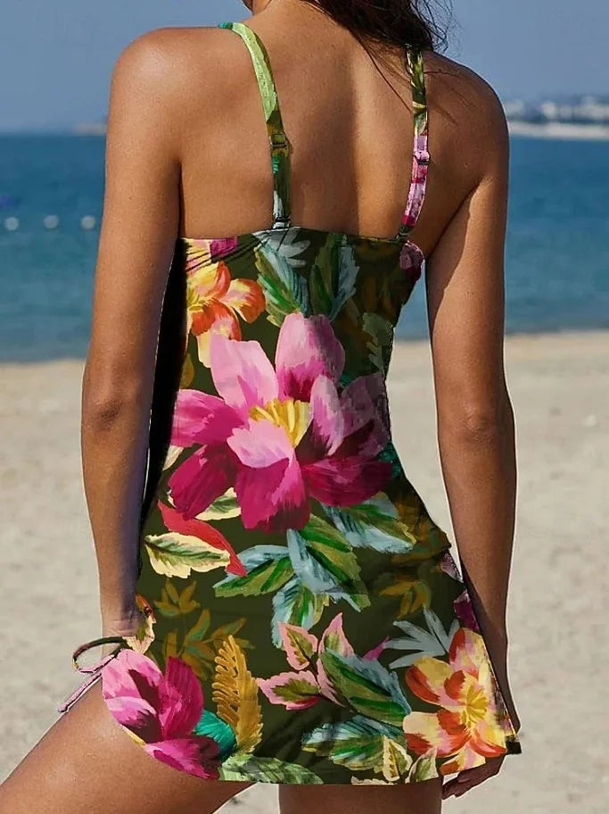 Moda Lusitana - Graphical Tankini Set