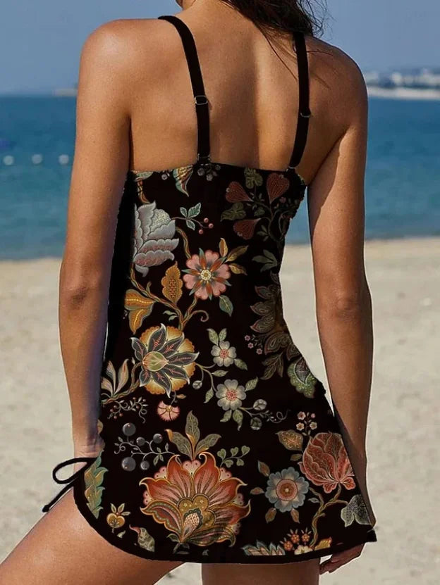 Moda Lusitana - Graphical Tankini Set