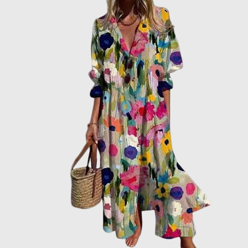 Zaria | Élégante Robe Bohème Longue