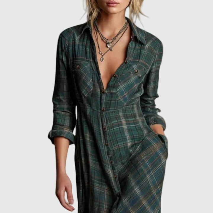 Robe Élégante Longue en Rose