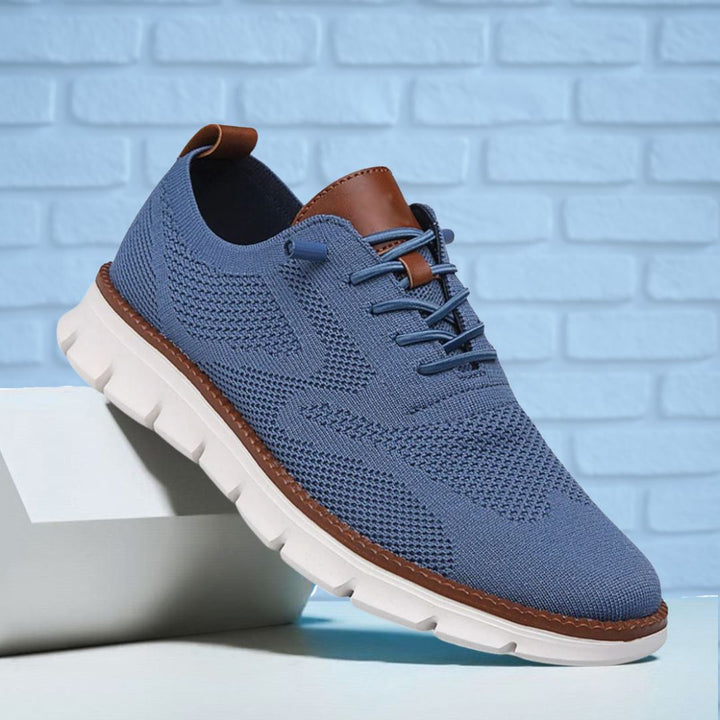 Chaussures Ultra-Confort Respirantes : Bleu-Blanc