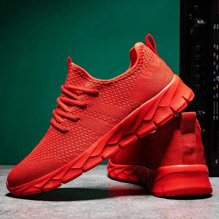 Chaussures Ultra-Confort Respirantes : Rouge
