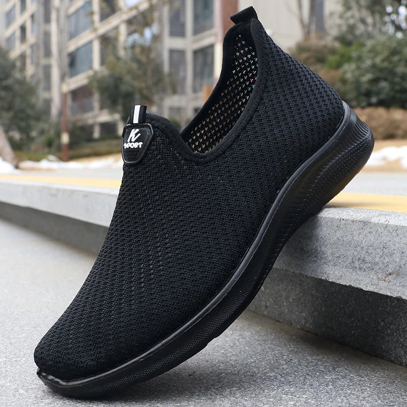 Chaussures Ultra-Confort Respirantes : Noires — Soulagement