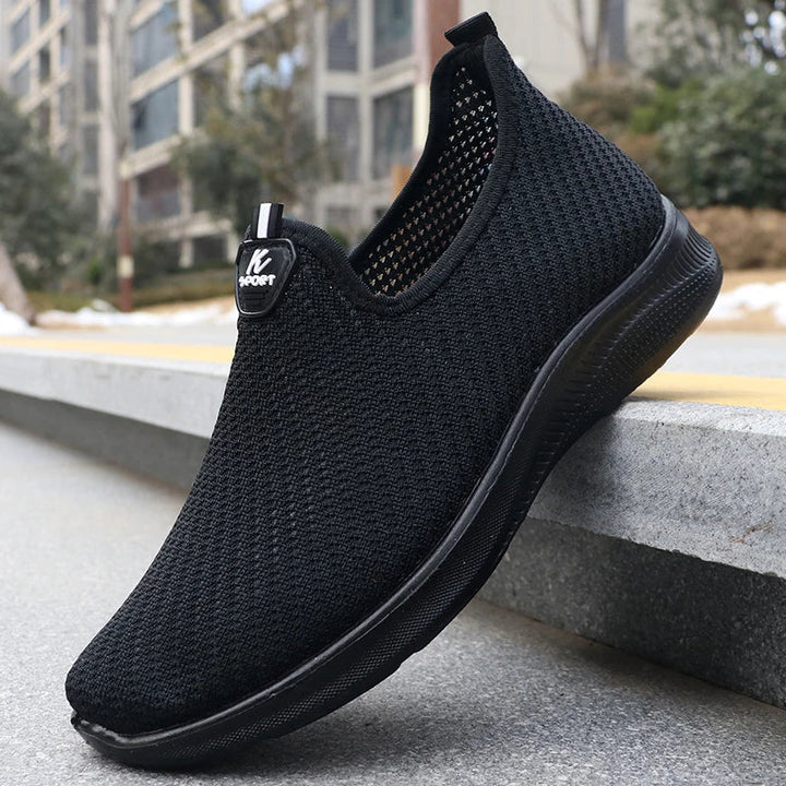 Chaussures Ultra-Confort Respirantes : Noires — Soulagement