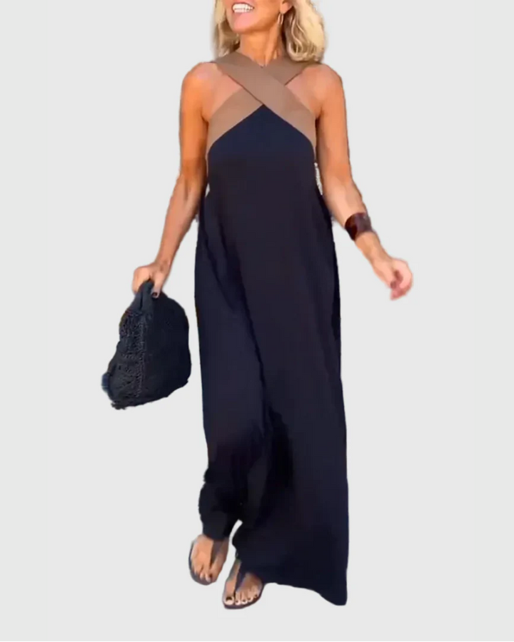 Elena | Robe Maxi Élégante et Romantique