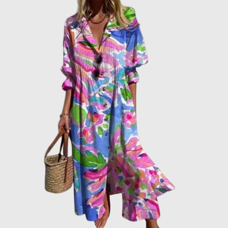 Zaria | Élégante Robe Bohème Longue