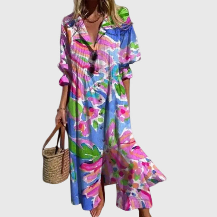 Zaria | Élégante Robe Bohème Longue