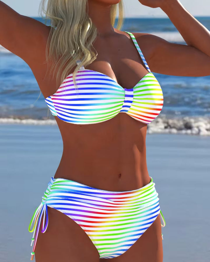 Moda Lusitana - Rayé Bikini d'Été