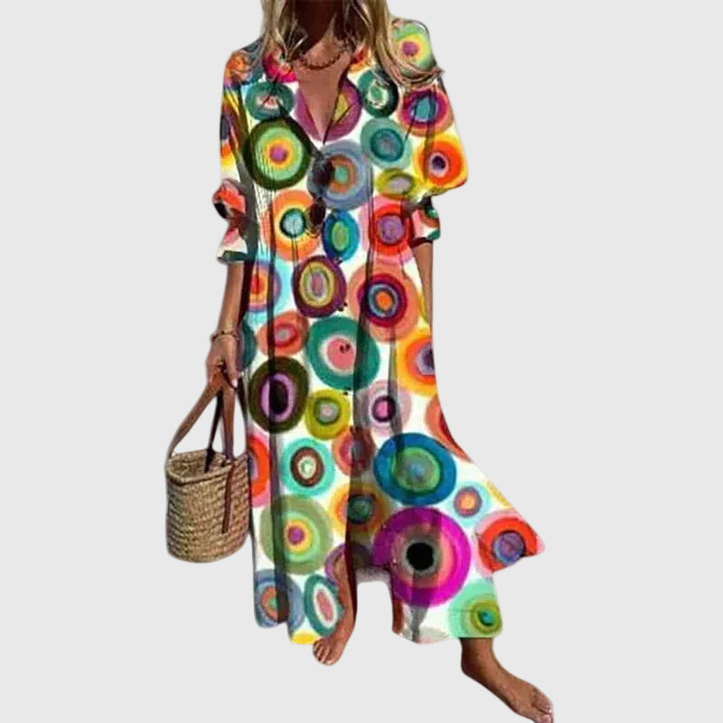 Zaria | Élégante Robe Bohème Longue