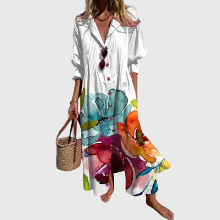 Zaria | Élégante Robe Bohème Longue