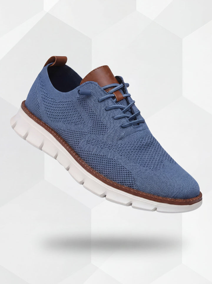 Chaussures Ultra-Confort Respirantes : Bleu-Blanc